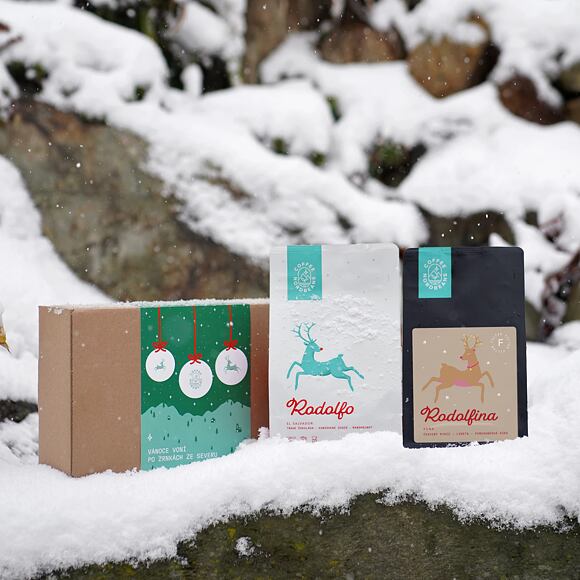 Dárkový balíček dvou káv: Rodolfina & Rodolfo