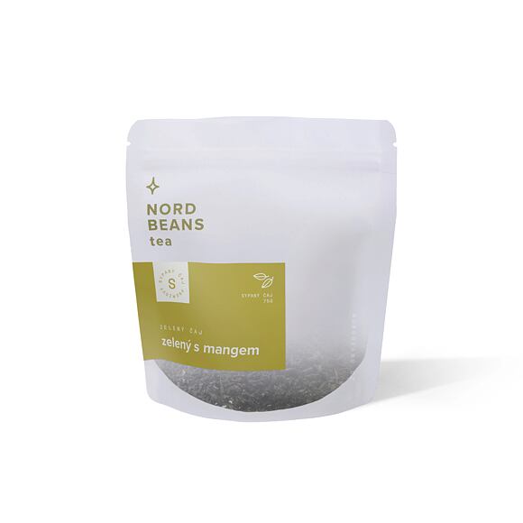 Čaj: Zelený s mangem - SYPANÝ