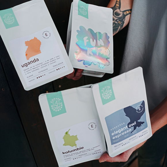 Výběr baristy: four-pack na espresso
